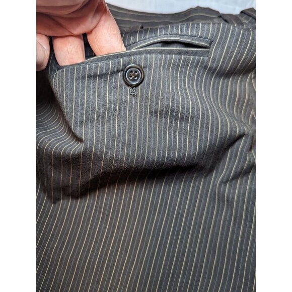 THE LIMITED pinstripe stretch Drew fit bermuda shorts Women's Size Size 6 Busine - Picture 10 of 15